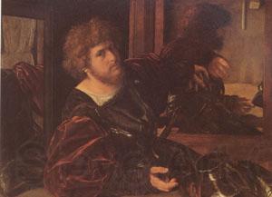 SAVOLDO, Giovanni Girolamo Portrait of the Artist (mk05) Spain oil painting art